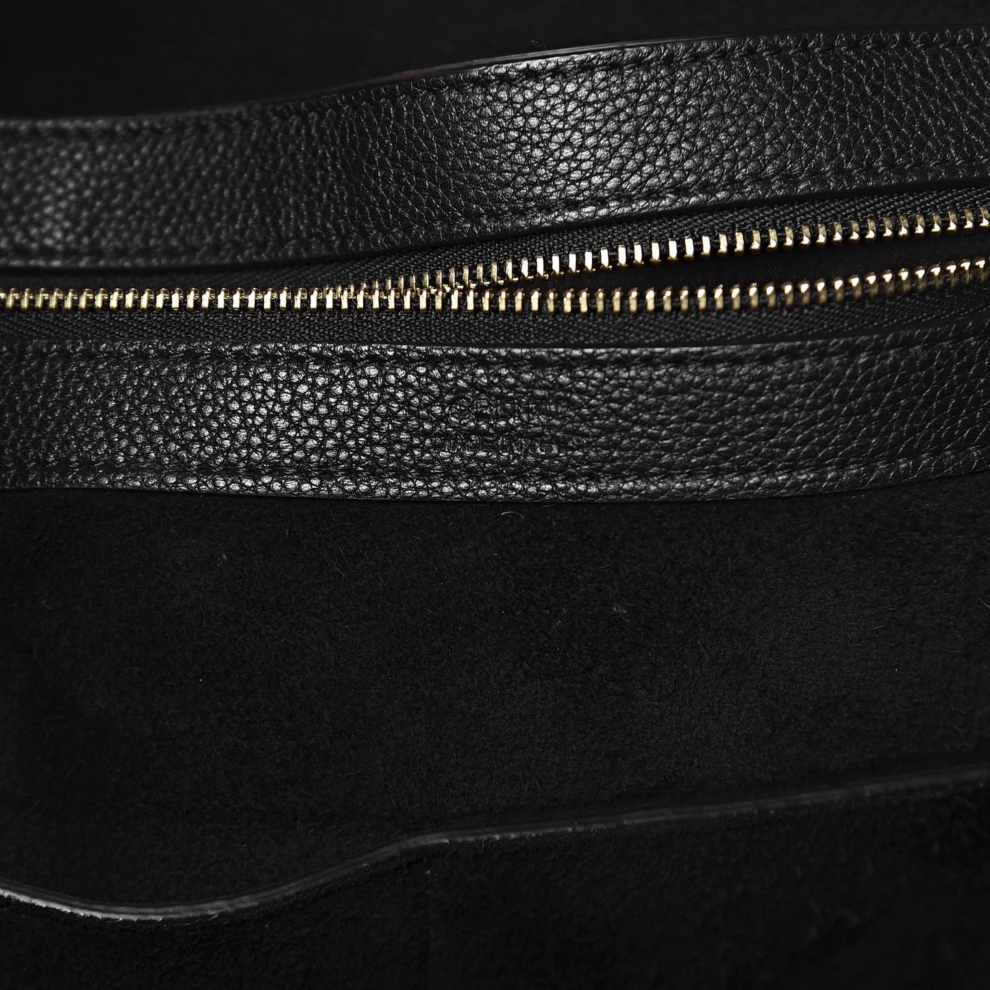 Soft Grained Calfskin Medium Belt Cabas Phantom Black
