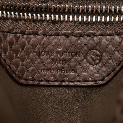 Louis Vuitton Snakeskin Monogram Embossed Ixia PM Gris 6 of 9
