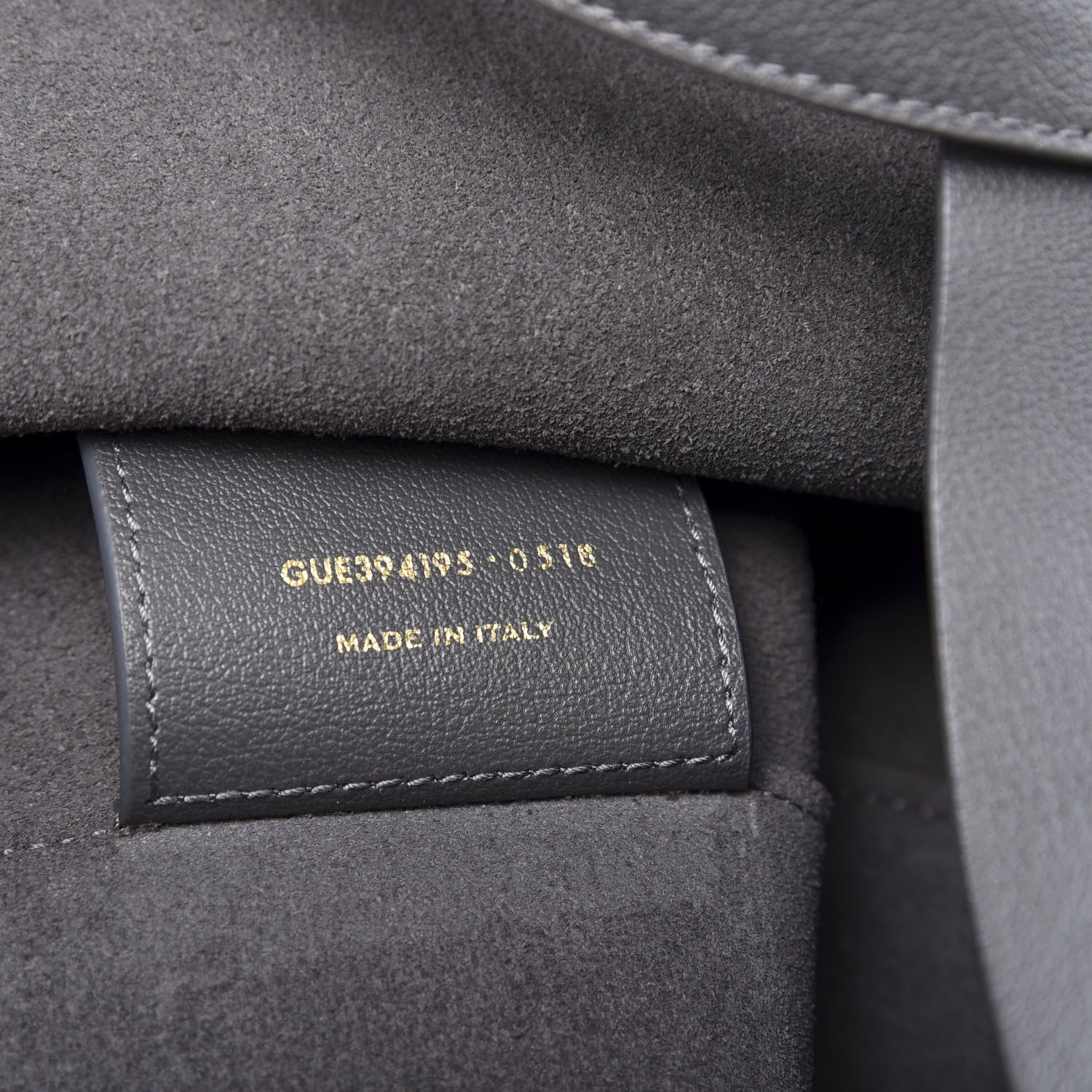 Saint Laurent Calfskin Large Shopping Tote Dark Grey 11 of 12