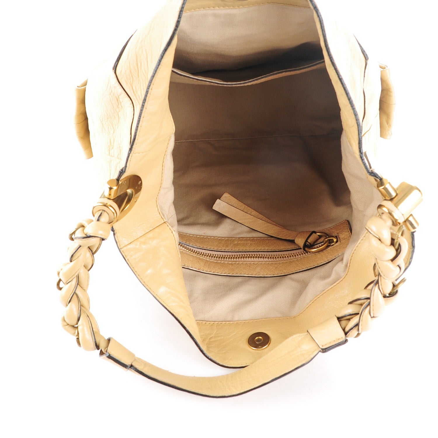 Chloe Lambskin Heloise Hobo Beige 5 of 8