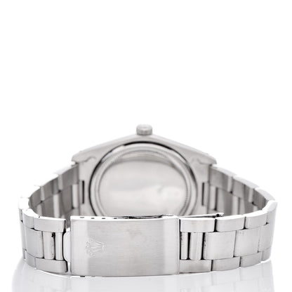 Rolex Stainless Steel 34mm Oysterdate Precision Watch Silver 6694 4 of 8