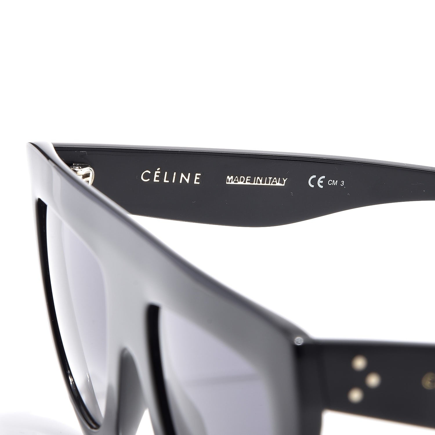 Celine Andrea Sunglasses CL 41398/S Black 286581 – FASHIONPHILE