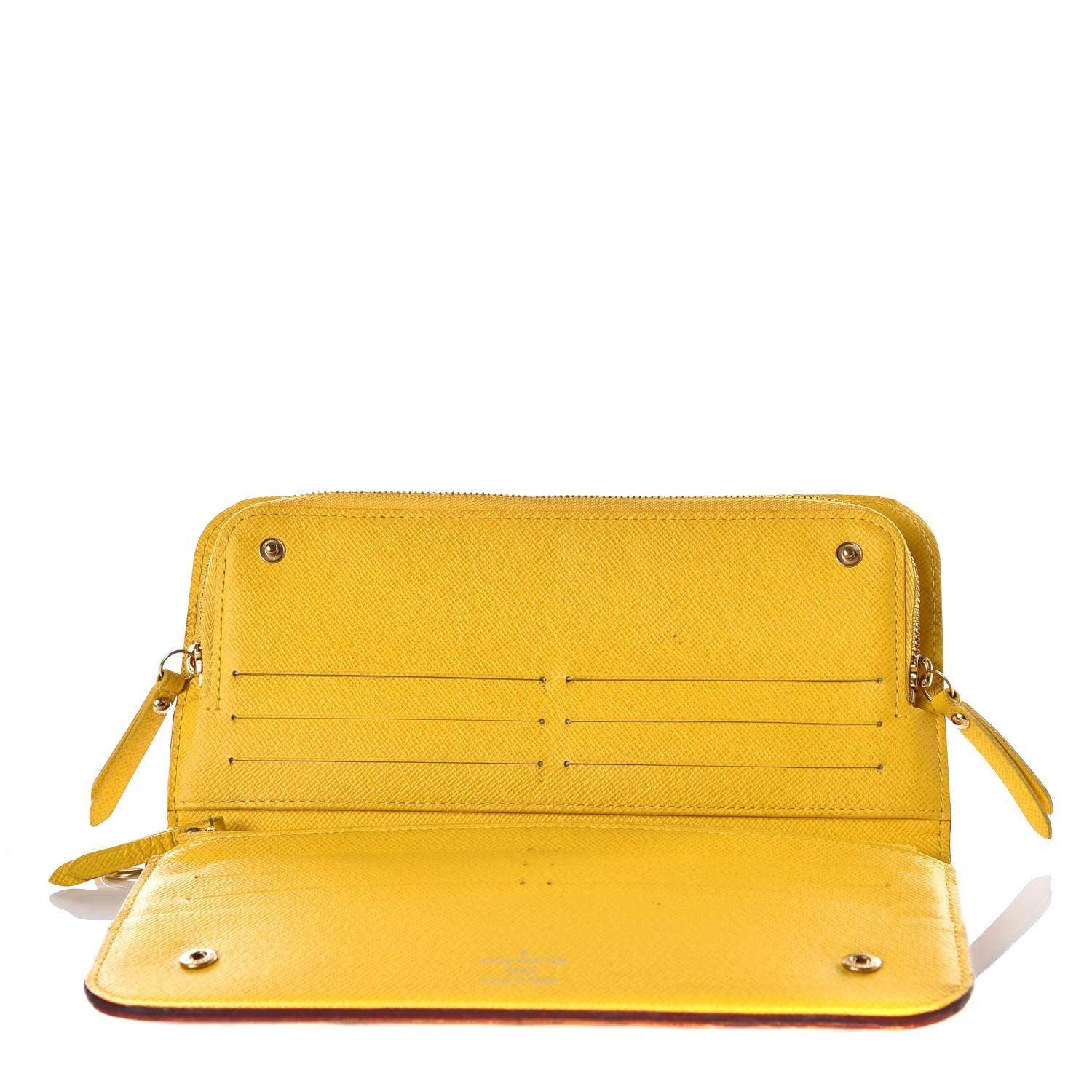 Louis Vuitton Monogram Multicolor Insolite Wallet White Citron 4 of 9
