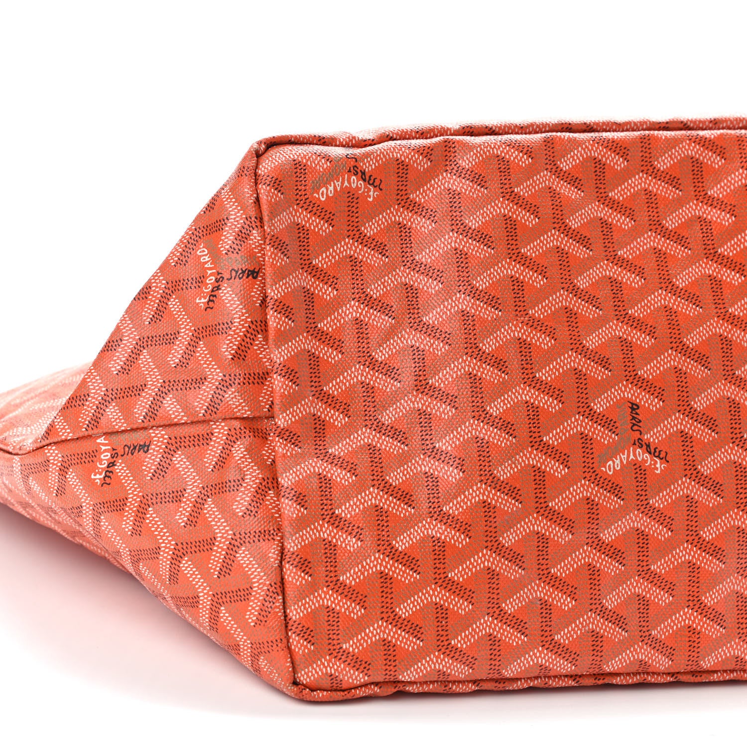 Goyard Goyardine Saint Louis GM Orange 8 of 14