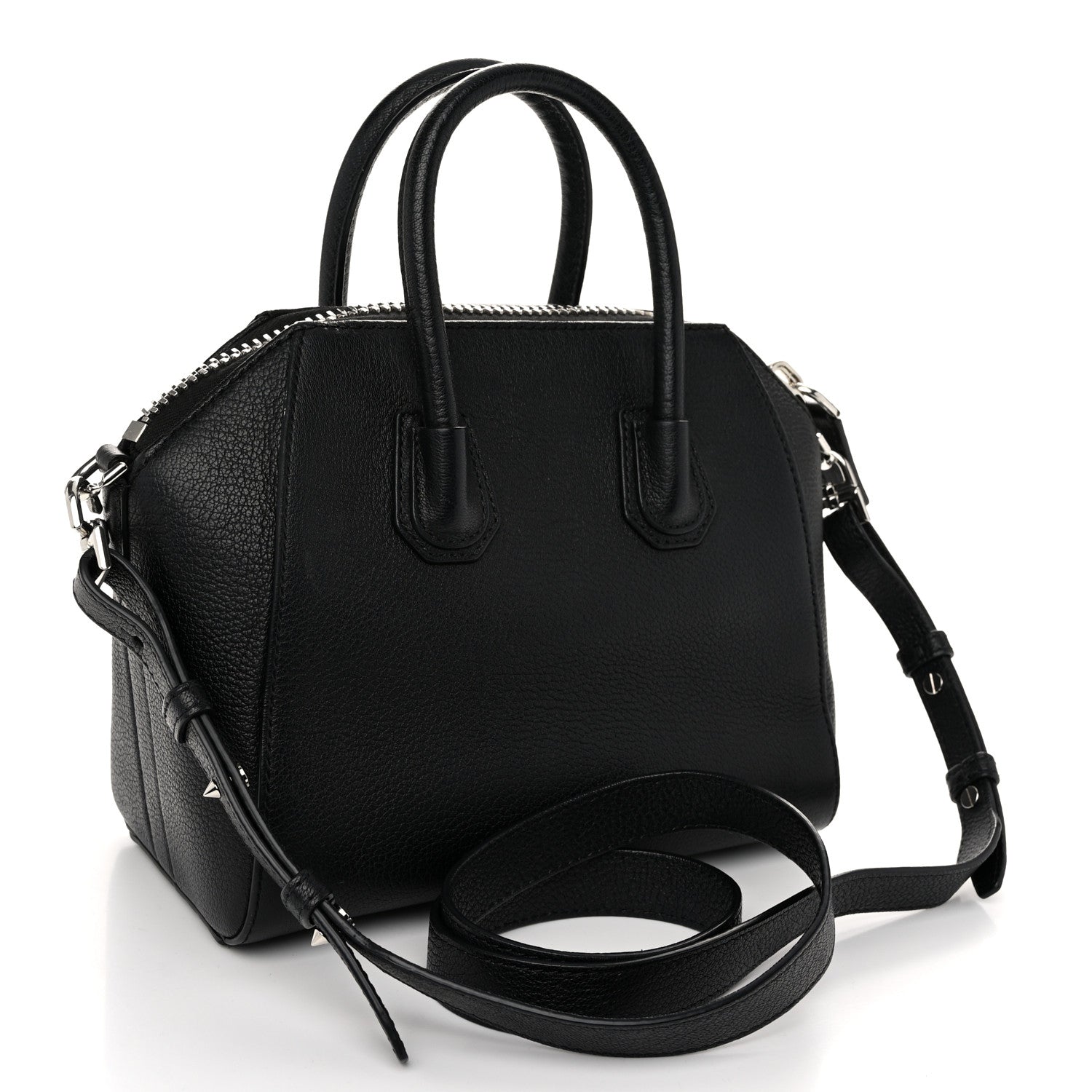 Givenchy Sugar Goatskin Mini Antigona Black 3 of 10