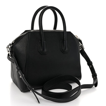 Givenchy Sugar Goatskin Mini Antigona Black 3 of 10
