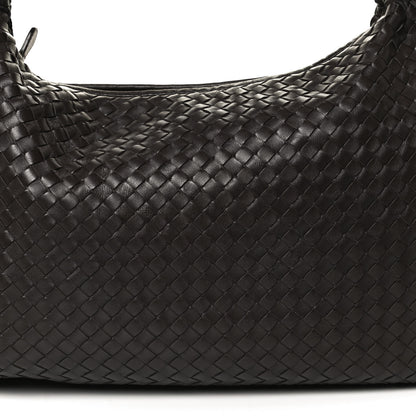 Bottega Veneta Nappa Intrecciato Medium Veneta Hobo Ebano 9 of 12