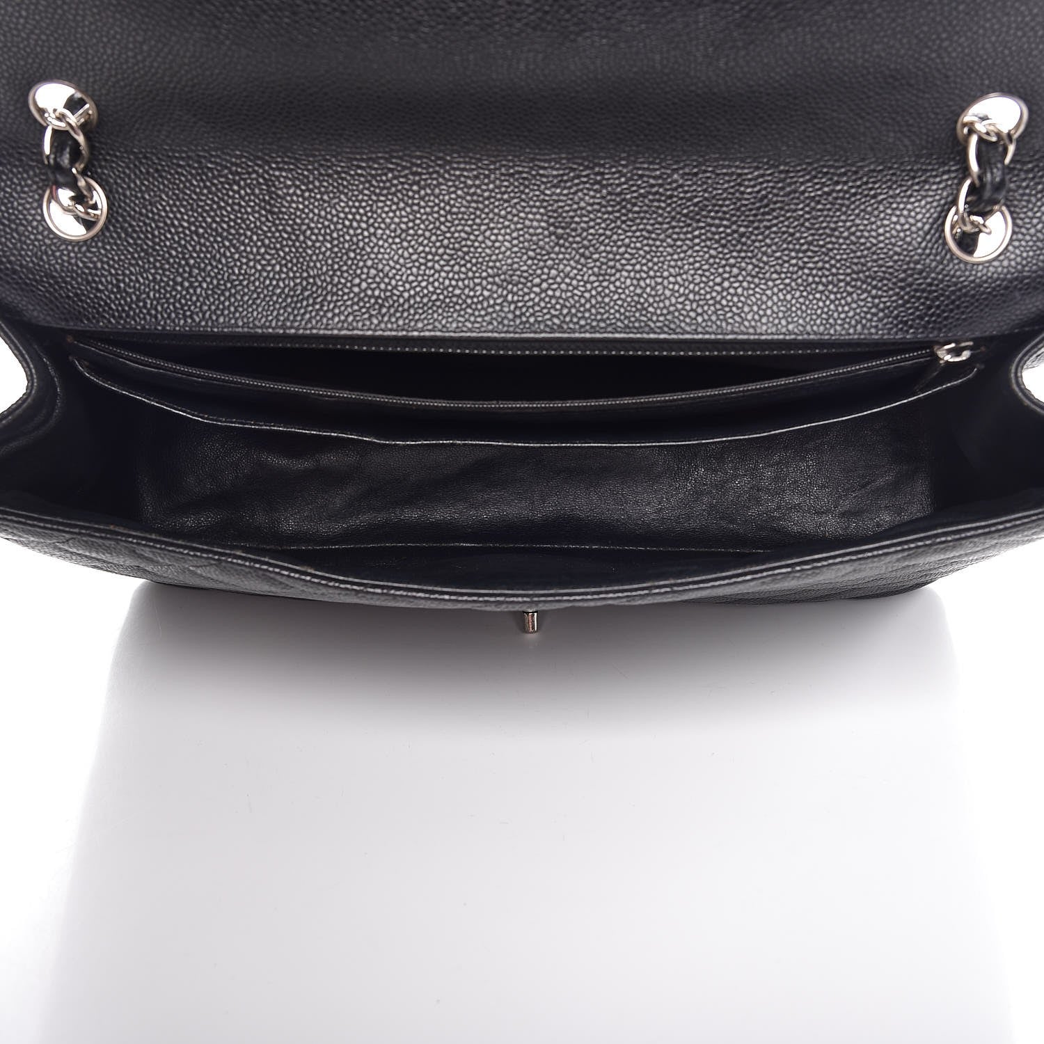 Chanel Caviar Quilted Maxi Single Flap Black 5 of 12