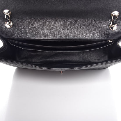 Chanel Caviar Quilted Maxi Single Flap Black 5 of 12