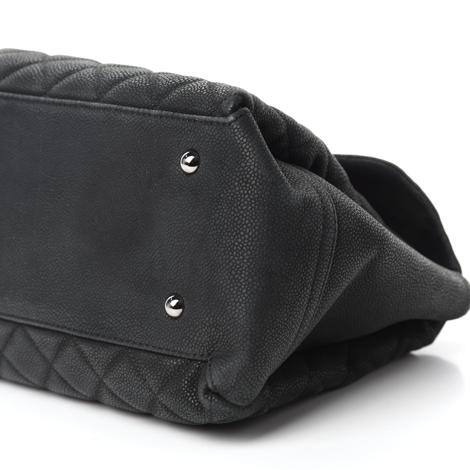 Chanel Iridescent Caviar Medium Lady Pearly Flap Black 7 of 10