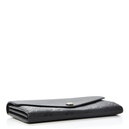 Louis Vuitton Empreinte Sarah Wallet NM Black 4 of 6