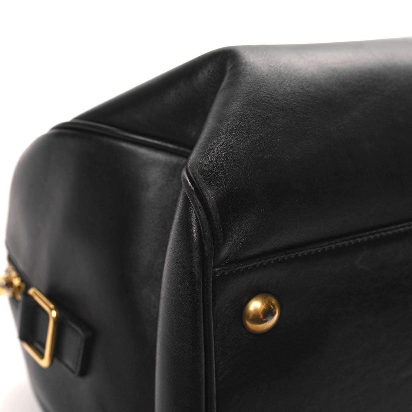 Calfskin Classic Duffle 6 Black