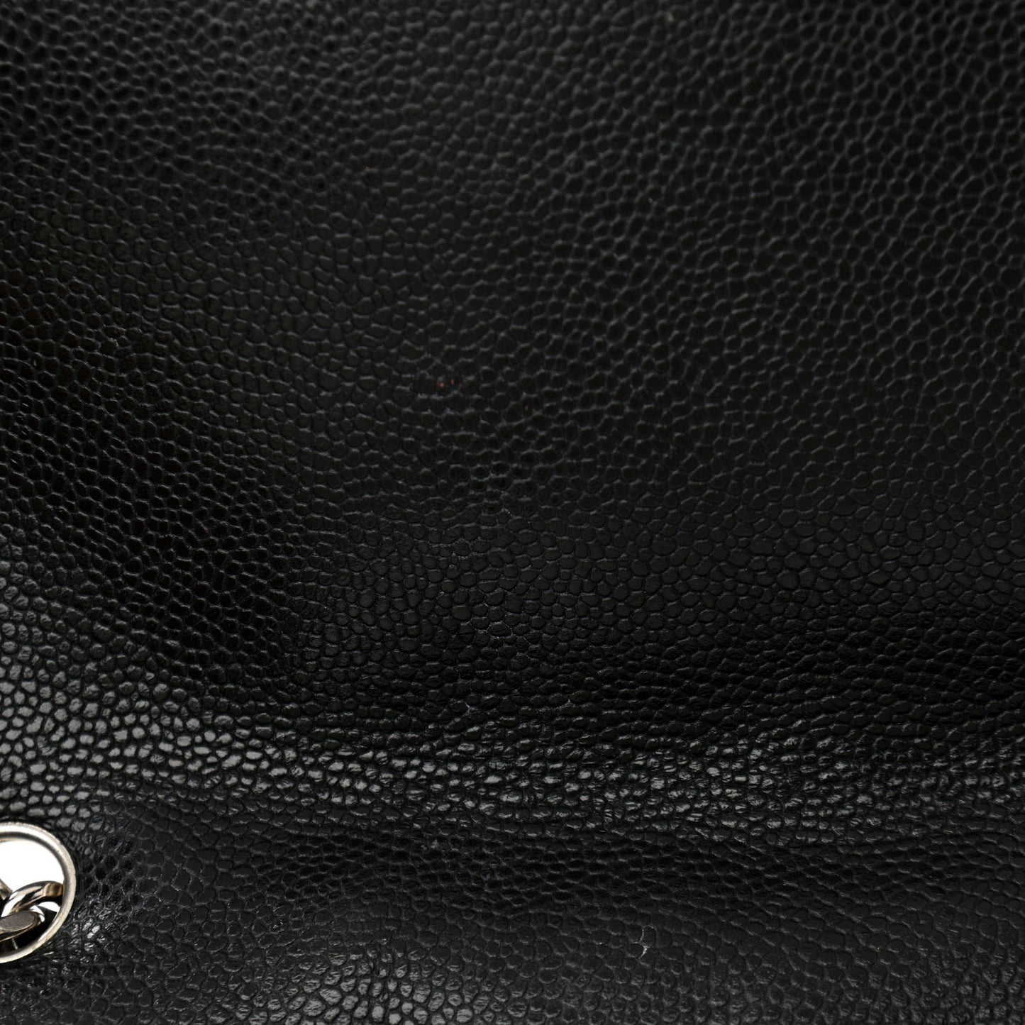 Caviar Quilted Jumbo Single Flap Black
