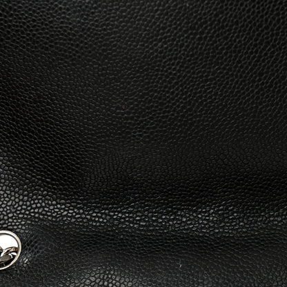 Chanel Caviar Quilted Jumbo Single Flap Black 16 of 20