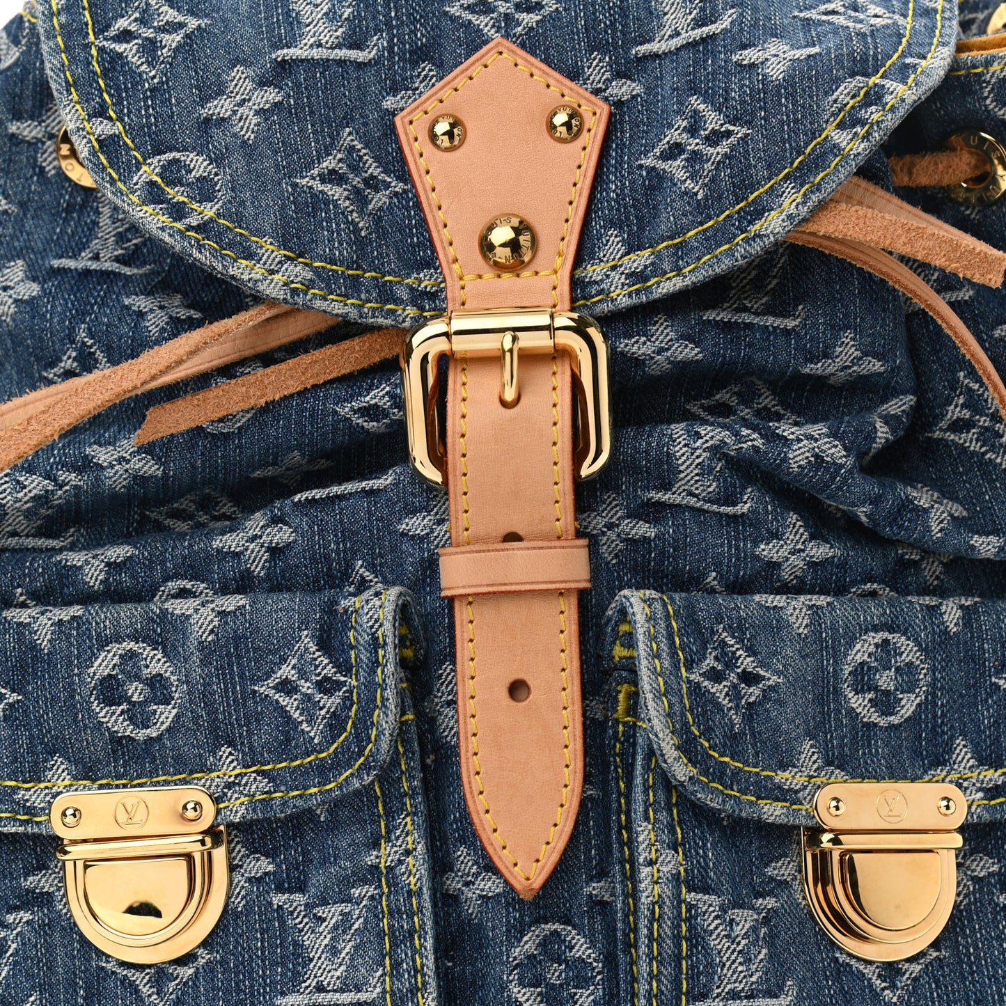 Denim Sac a Dos Backpack GM Blue