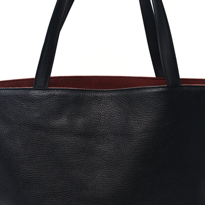 Loro Piana Butter Calfskin Cashmere Neo Inside Out Tote Black 8 of 16