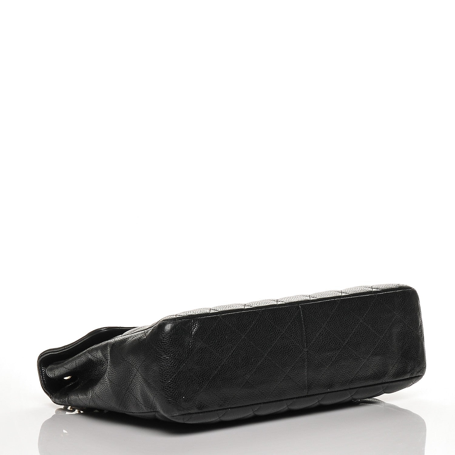 Chanel Caviar Quilted Jumbo Single Flap Black 4 of 11