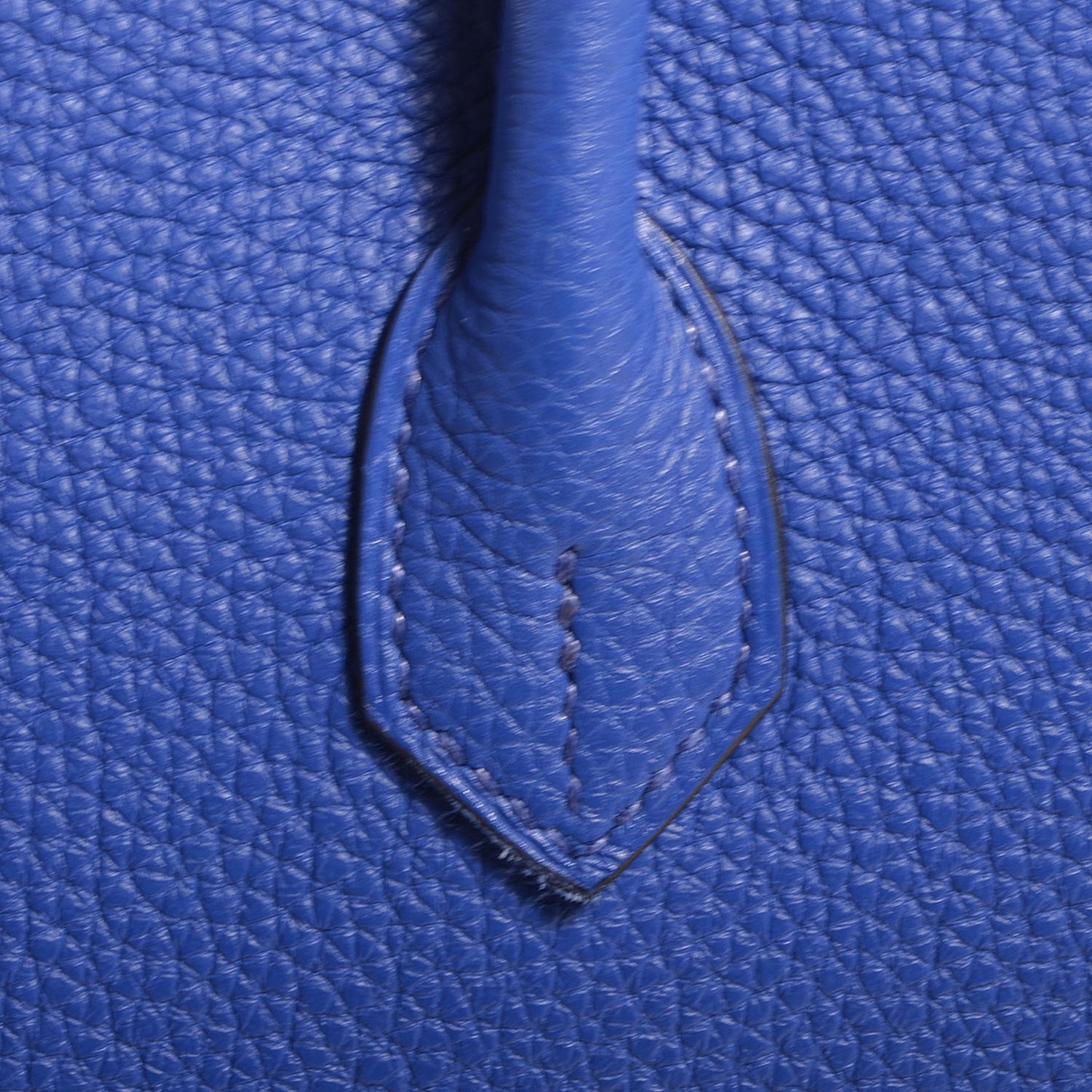 Togo Birkin 35 Bleu Electrique
