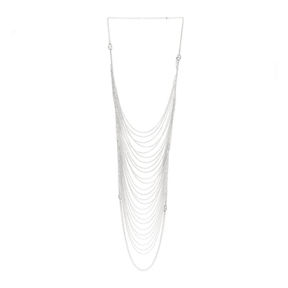 Hermes Sterling Silver New Farandole Collier Necklace 3 of 4