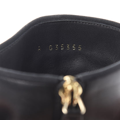 Chanel Lambskin Grosgrain CC Cap Toe Short Boots 39.5 Black 9 of 10