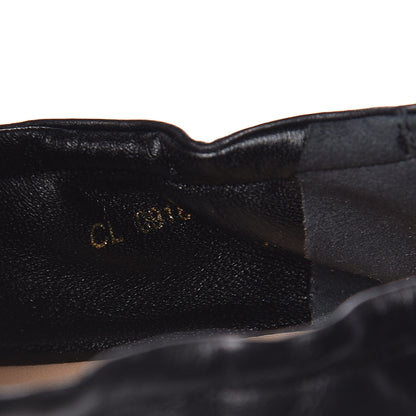 Christian Dior Lambskin Baby-D Ballerina Flats 39.5 Black 11 of 13