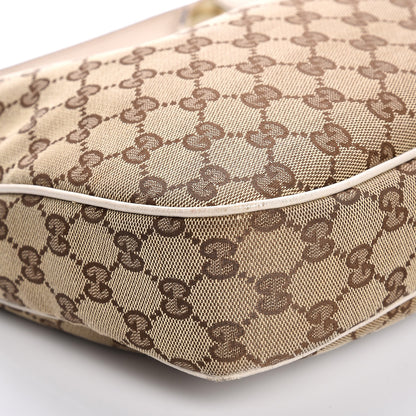 Gucci Monogram Medium Charmy Hobo Off White 8 of 12