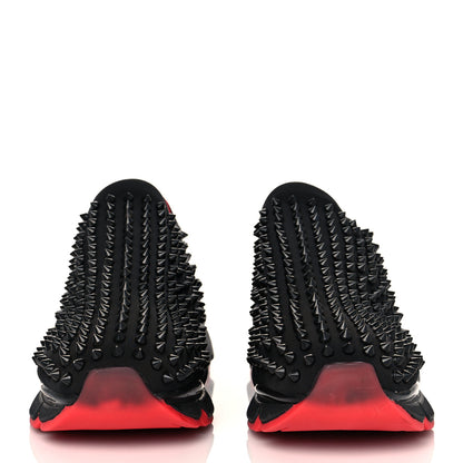 Christian Louboutin Neoprene Spike Sock Donna Flat Sneakers 42.5 Black 2 of 8