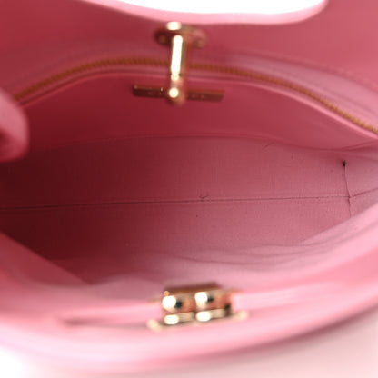 Chanel Shiny Lambskin Quilted Mini 31 Shopping Bag Light Pink 5 of 10