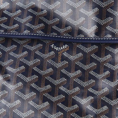 Goyard Goyardine Saint Leger Soft Briefcase Backpack Navy 9 of 9