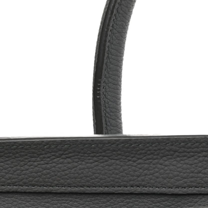 Celine Drummed Calfskin Mini Luggage Kohl 16 of 17