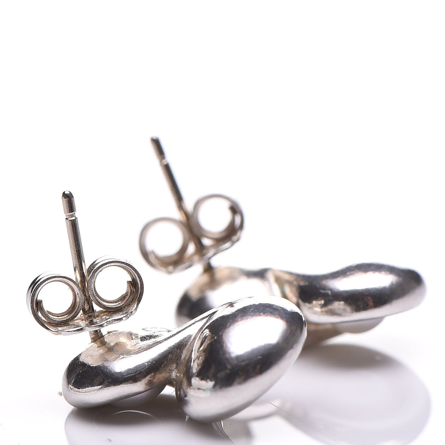 Sterling Silver Infinilty Pearl Earrings