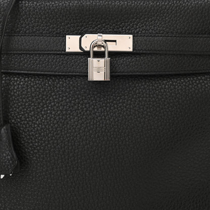 Hermes Taurillon Clemence Kelly Retourne 35 Black 7 of 15