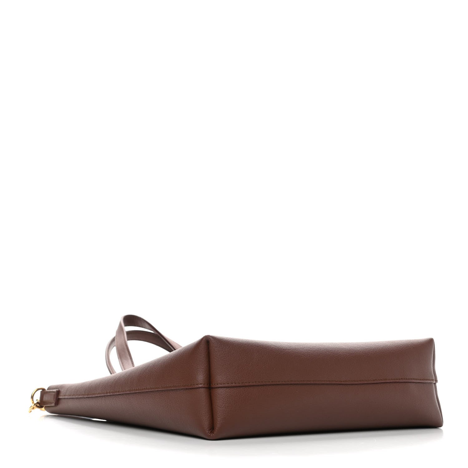 Saint Laurent Calfskin Toy Shopping Tote Old Brandy 3 of 4