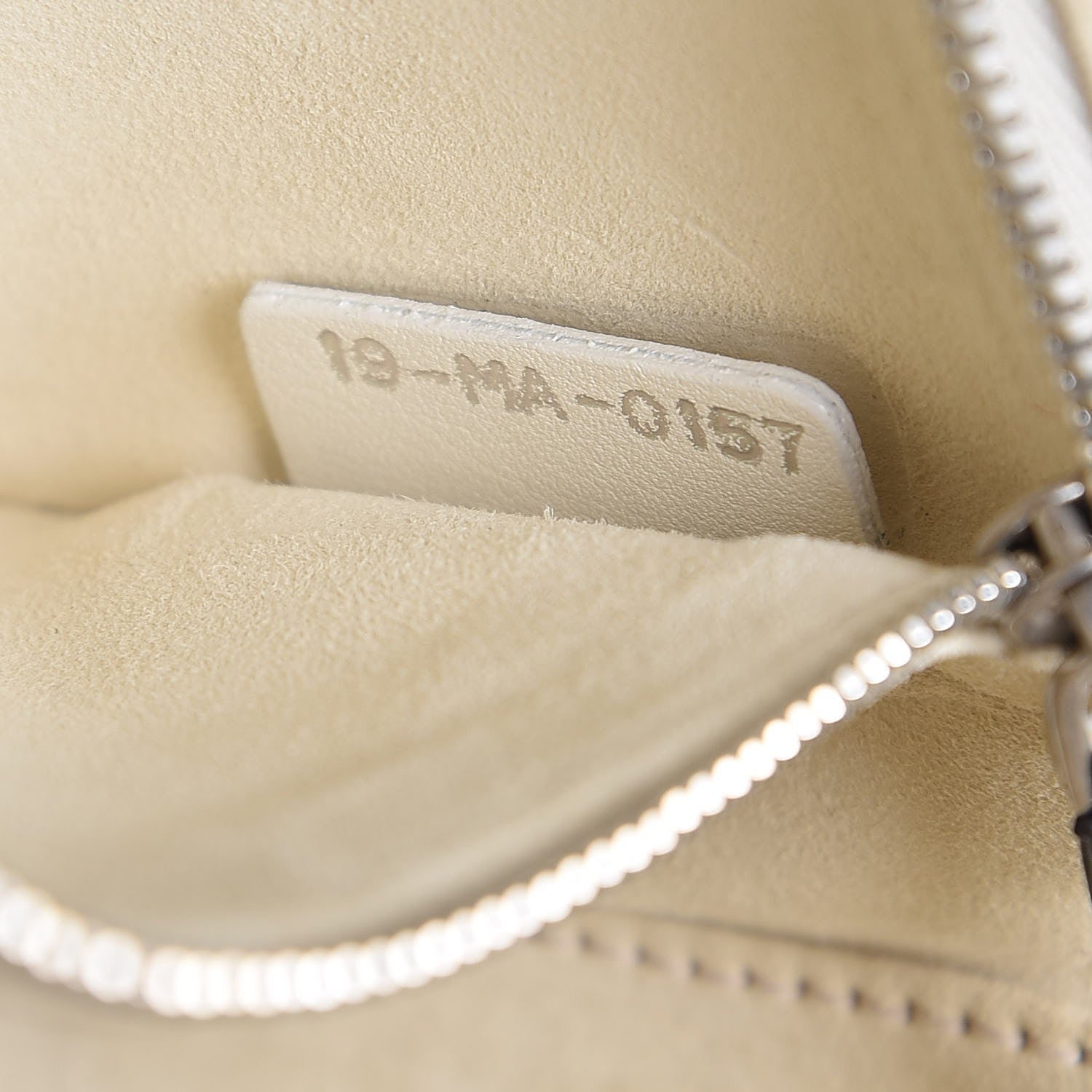 Christian Dior Smooth Calfskin Dio(r)evolution Flap Bag Off White 7 of 7