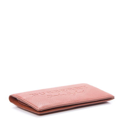 Burberry Calfskin Hastings Continental Wallet Orange 4 of 8