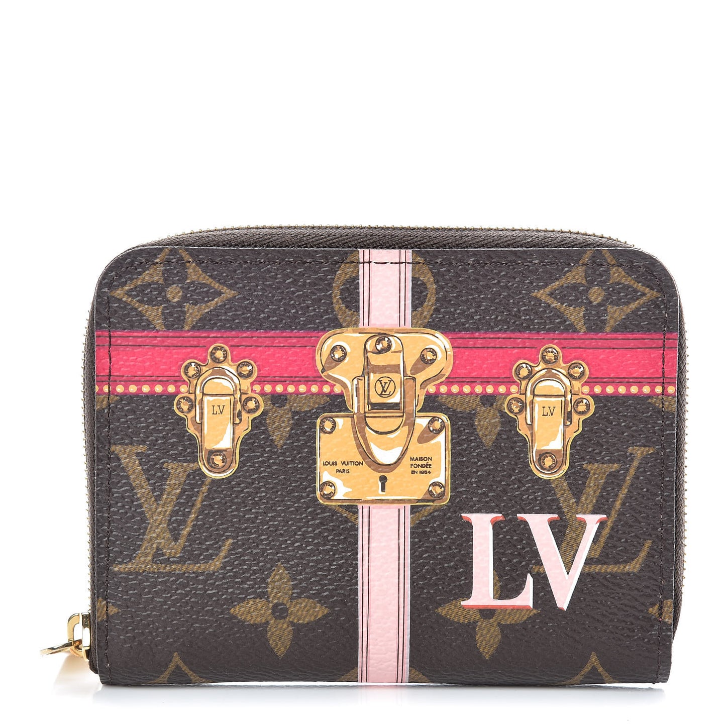 Monogram Summer Trunks Zippy Coin Purse