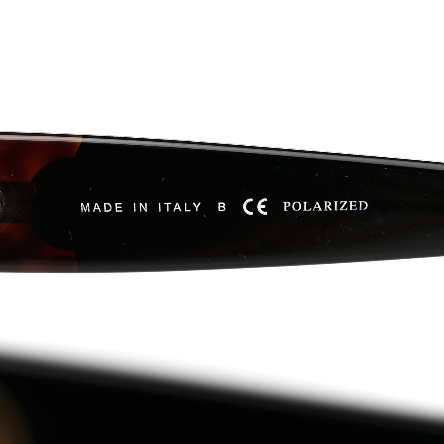 Acetate Polarized CC Sunglasses 5322 Marron Fonce Black
