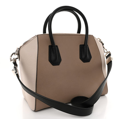 Givenchy Sugar Goatskin Mini Tri-Color Antigona Linen 3 of 11