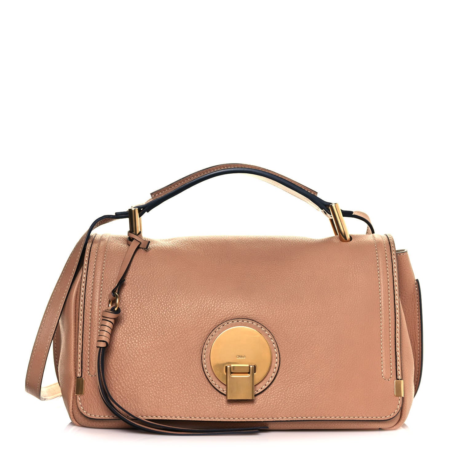 Chloe Smooth Calfskin Small Indy Shoulder Bag Biscotti Beige 1 of 28