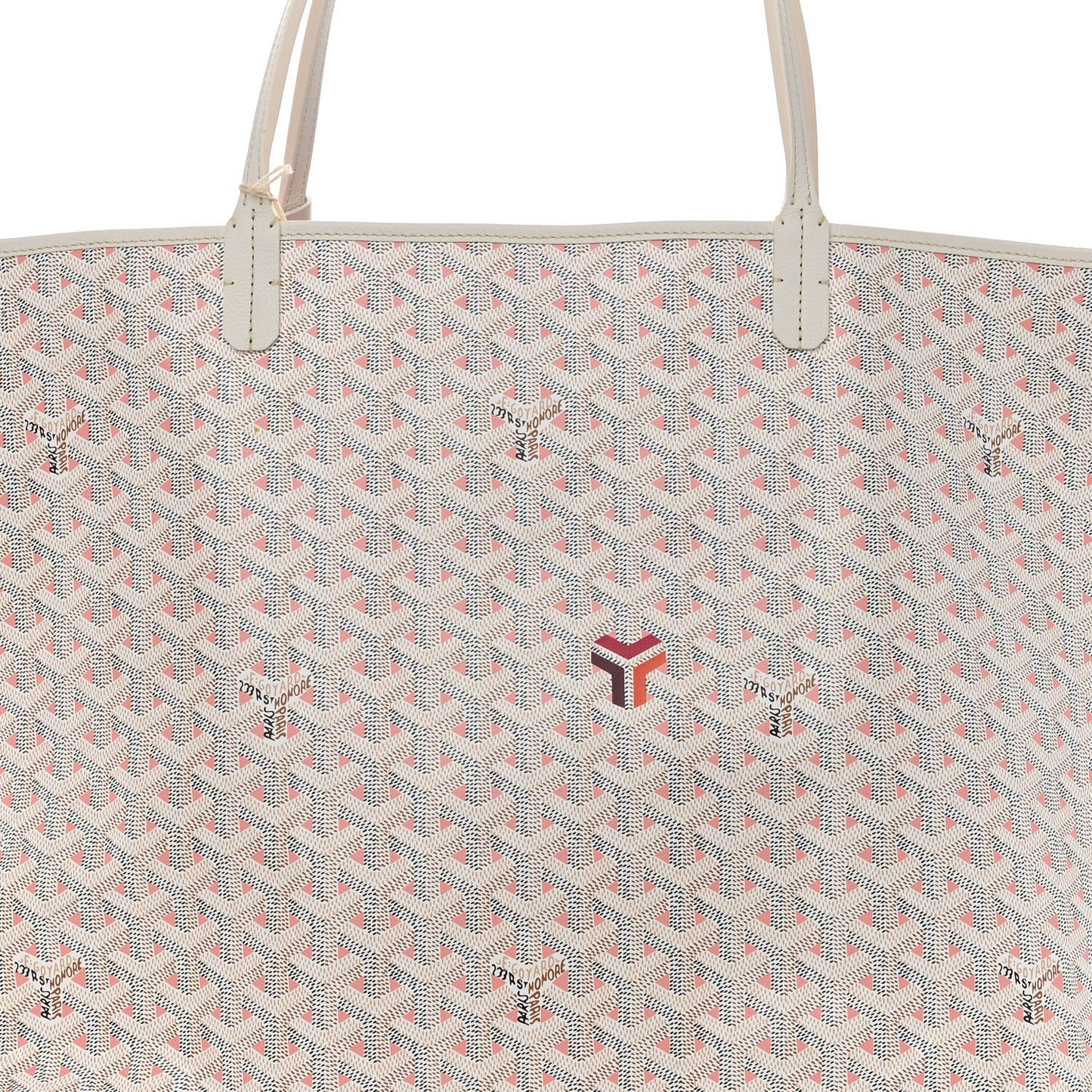 Goyardine Saint Louis Claire Voie GM White Pink
