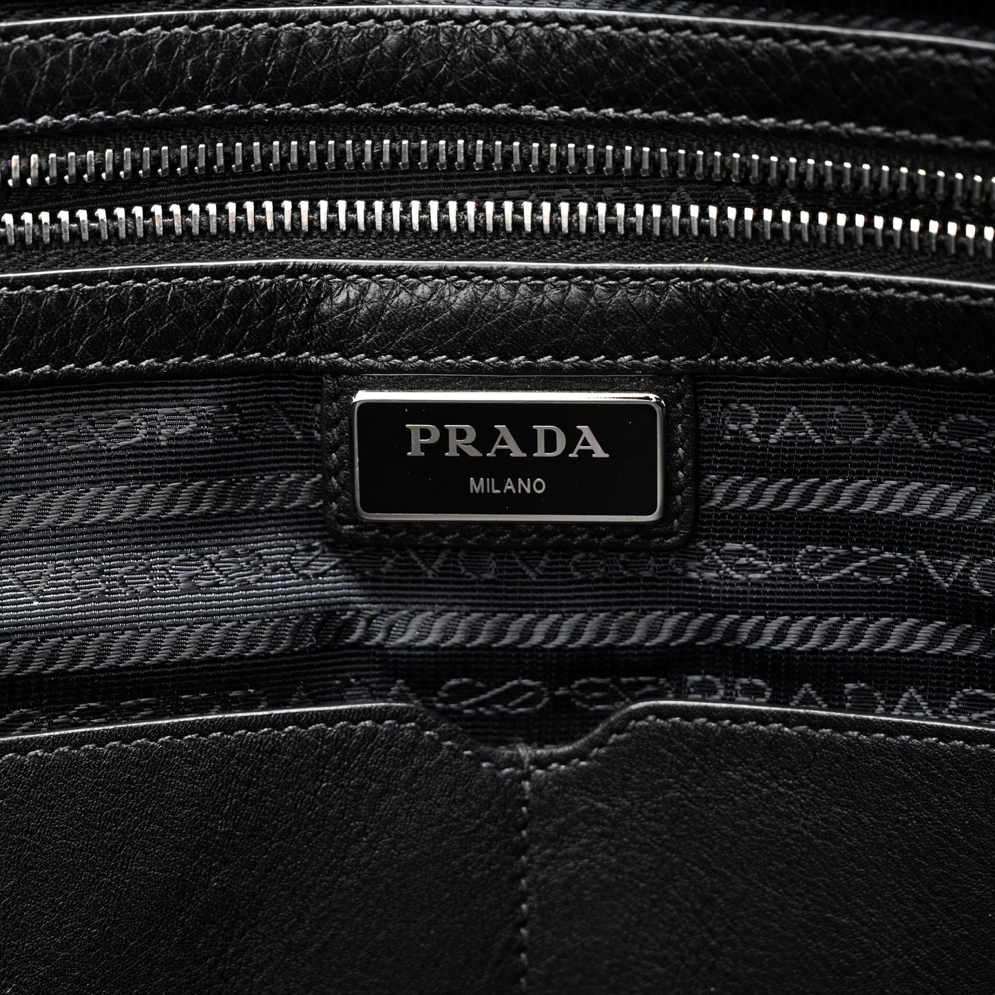 Vitello City Briefcase Black