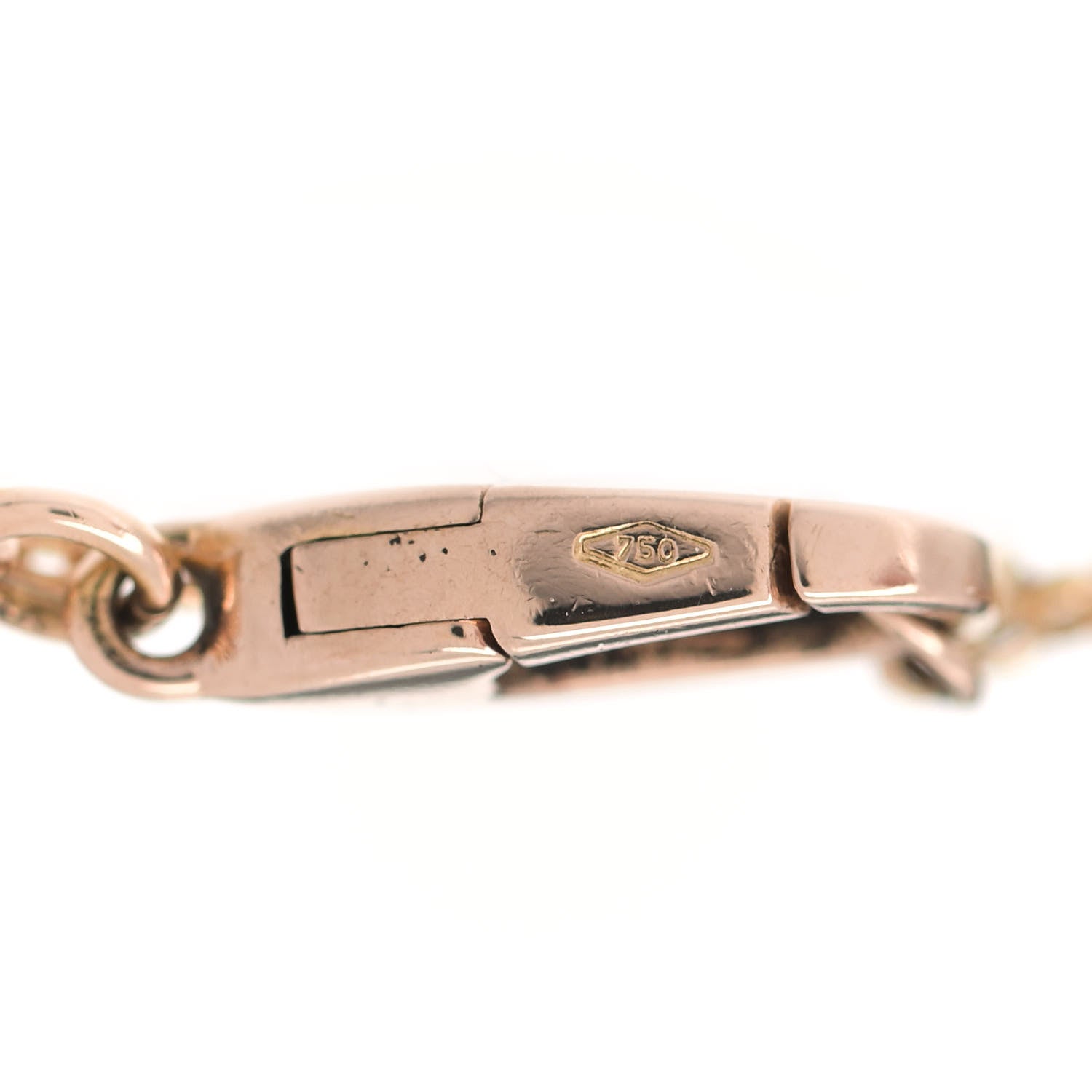 Bulgari 18K Rose Gold Mother of Pearl Bvlgari Bvlgari Engravable Bracelet SM 5 of 10