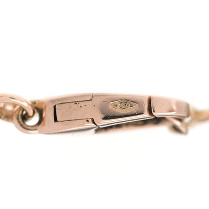 Bulgari 18K Rose Gold Mother of Pearl Bvlgari Bvlgari Engravable Bracelet SM 5 of 10