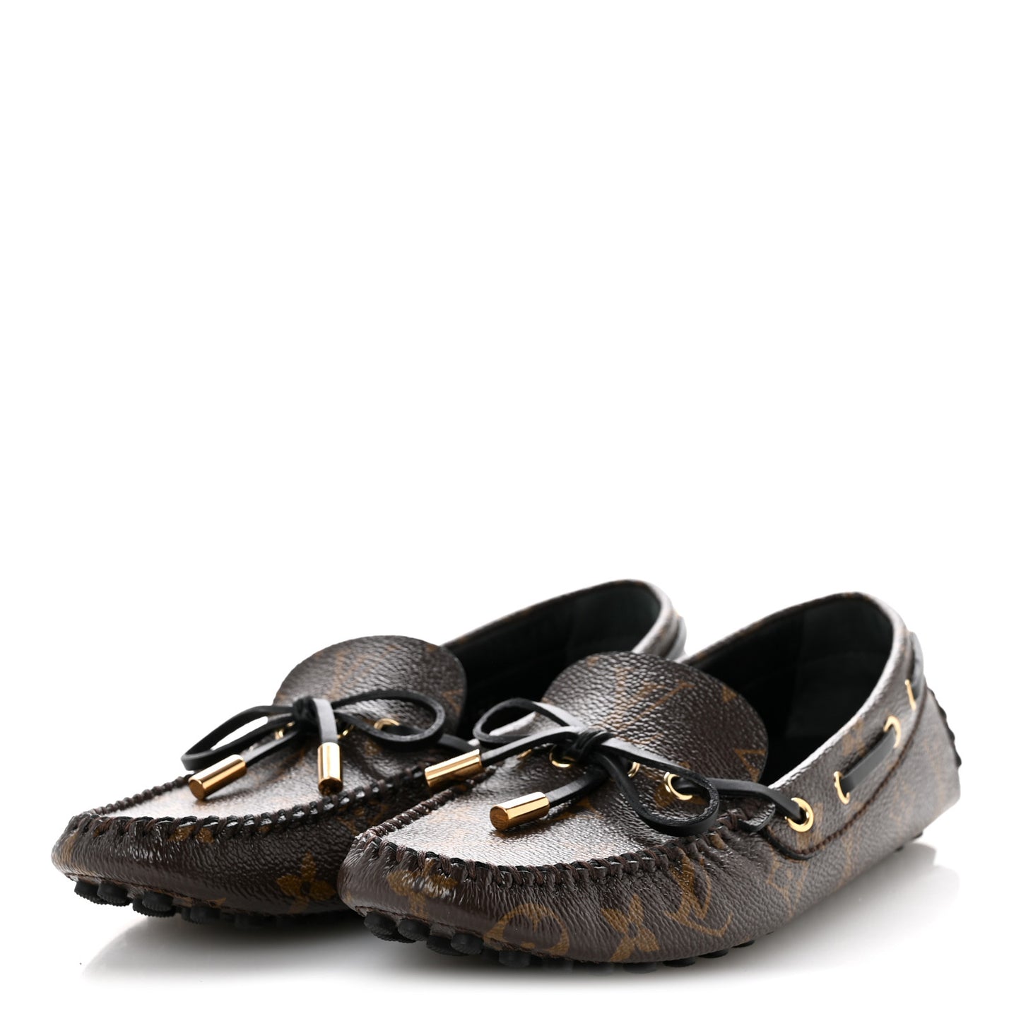Patent Monogram Gloria Loafers 36.5