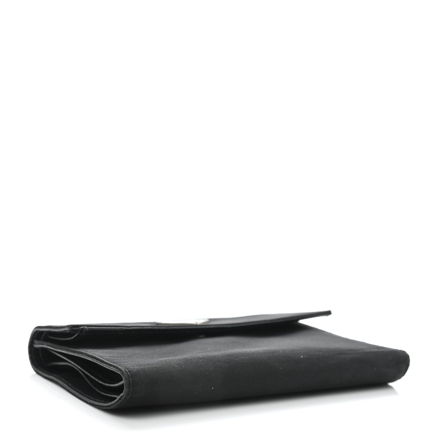 Prada Tessuto Nylon Saffiano Wallet Black 4 of 8