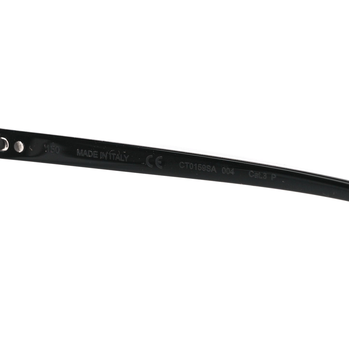 Metal Aviator CT0159S Sunglasses Silver Black