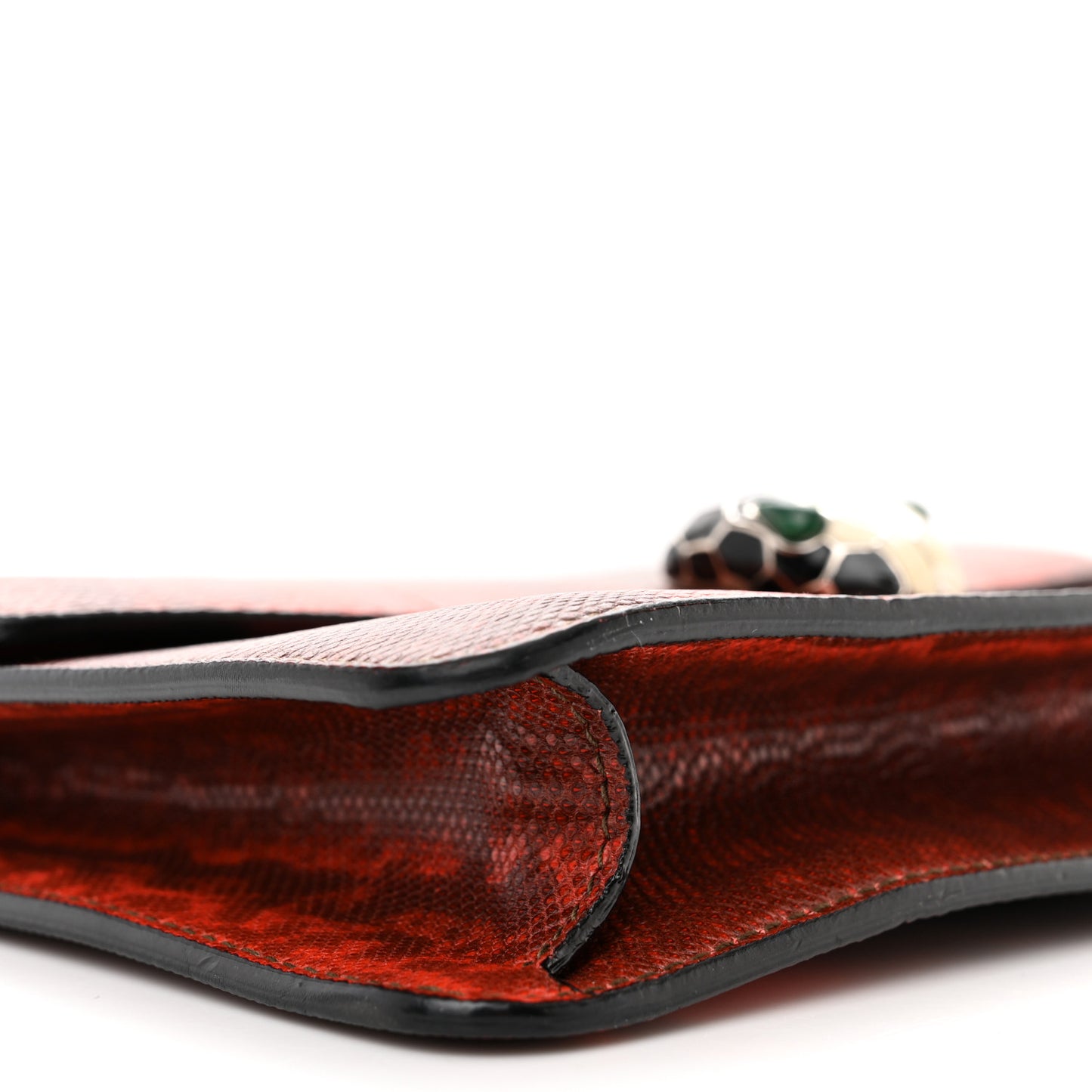 Karung Serpenti Forever Small Shoulder Bag Red