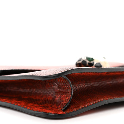 Bulgari Karung Serpenti Forever Small Shoulder Bag Red 9 of 11