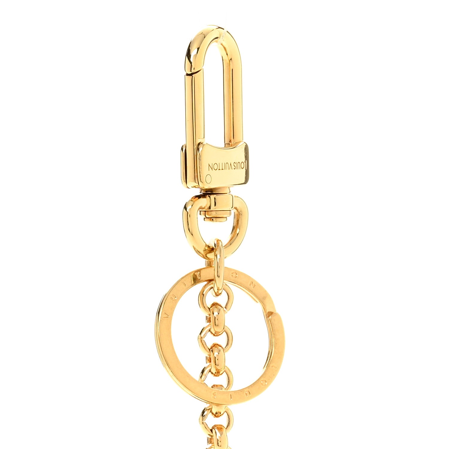 Louis Vuitton Monogram Shell Bag Charm Key Holder Key Holder 3 of 5