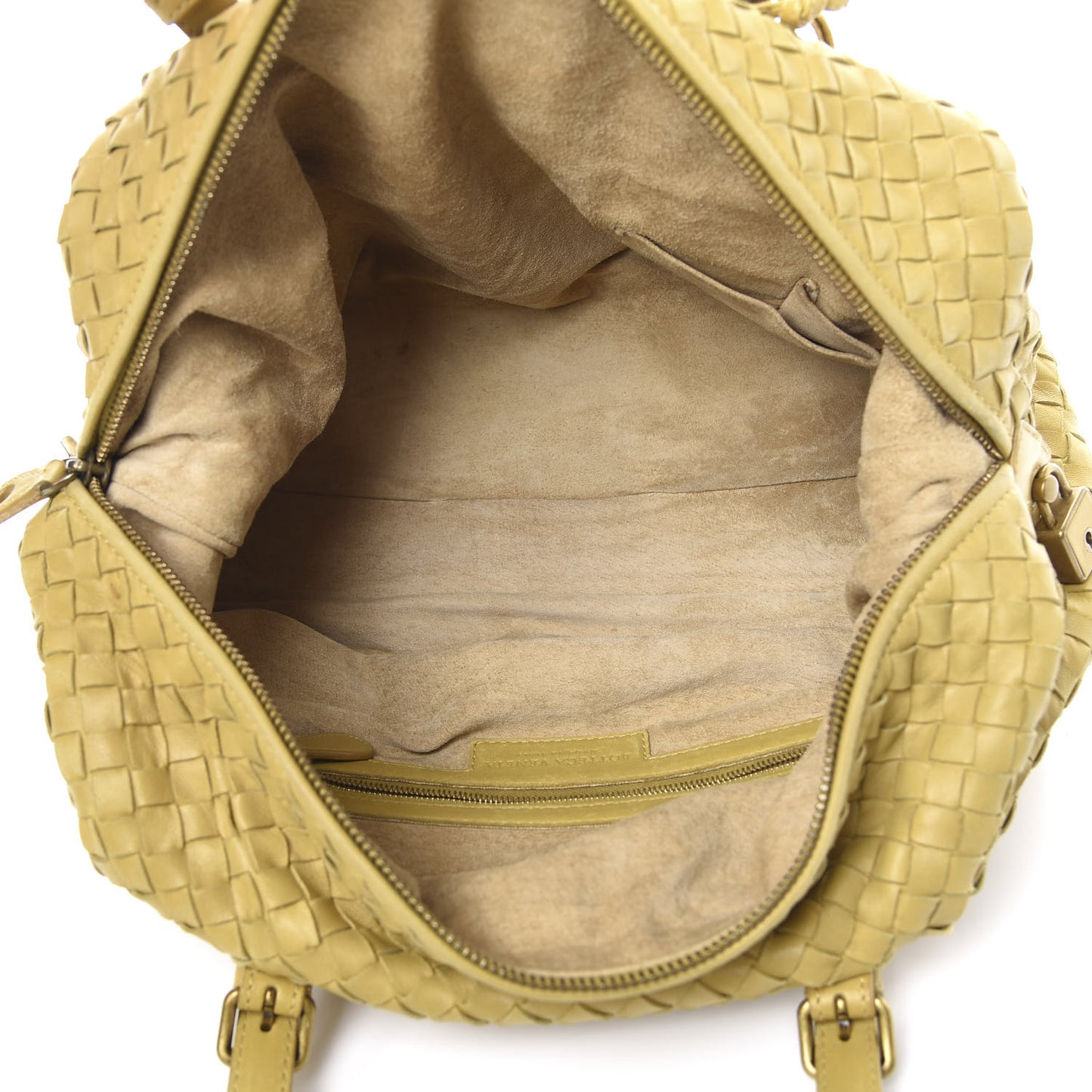 Nappa Intrecciato Montaigne Moutarde